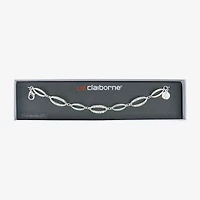 Liz Claiborne Womens Glass Strand Bracelet