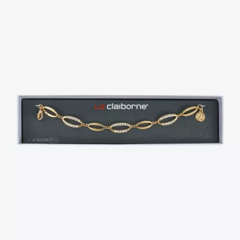 Liz Claiborne Womens Glass Strand Bracelet