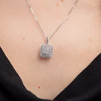 Diamond Blossom Womens 1 CT. T.W. Natural White Diamond 10K Gold 2-pc. Jewelry Set