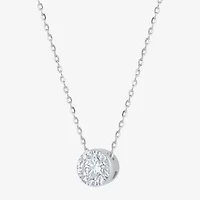 Floating Diamonds (F / Vs2) Womens 2 CT. T.W. Lab Grown White Diamond 14K White Gold Round Jewelry Set