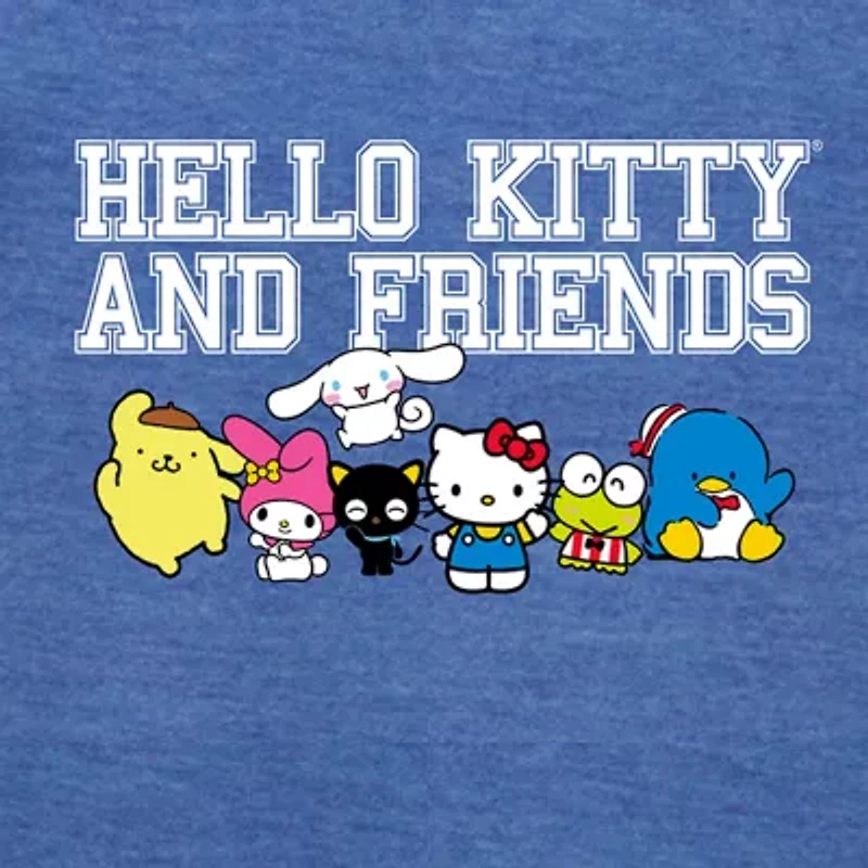 Mens Short Sleeve Classic Fit Hello Kitty Graphic T-Shirt