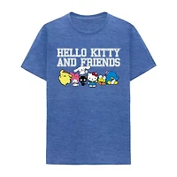 Mens Short Sleeve Classic Fit Hello Kitty Graphic T-Shirt