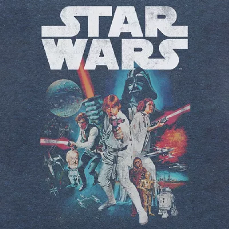 Mens Short Sleeve Star Wars Graphic T-Shirt