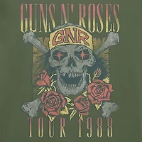 Mens Short Sleeve Guns N' Roses Graphic T-Shirt