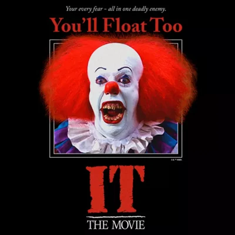 Mens Short Sleeve IT Graphic T-Shirt