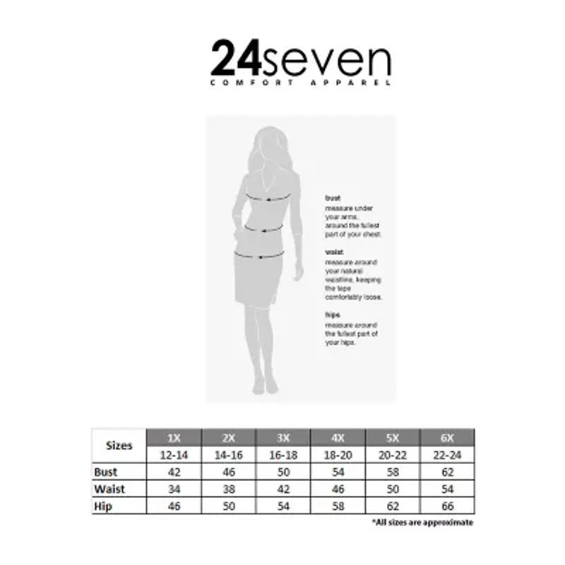 24seven Comfort Apparel Womens Plus Yoga Pant