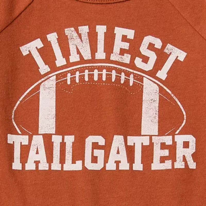 Okie Dokie Baby Boys Crew Neck Long Sleeve Bodysuit