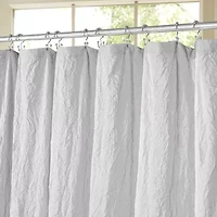 Awesome Home™ Solid Texture Shower Curtain