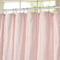 Awesome Home™ Solid Texture Shower Curtain