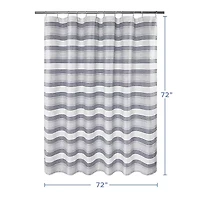 Awesome Home™ Beach Stripe Shower Curtain