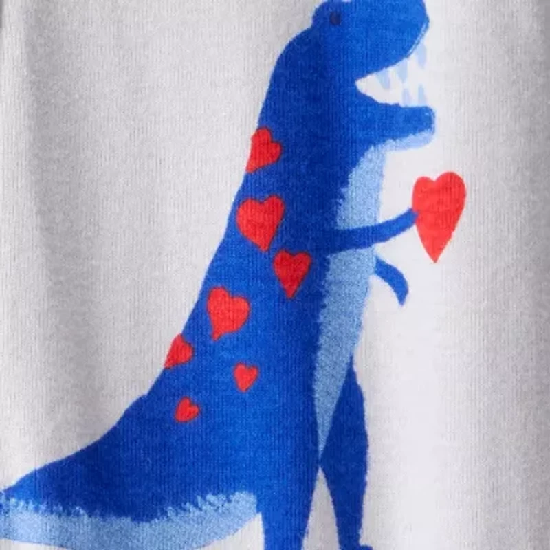 Carter's Baby Boys Footed Crew Neck Long Sleeve One Piece Pajama