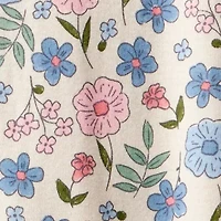 Carter's Baby Girls Footed Crew Neck Long Sleeve One Piece Pajama