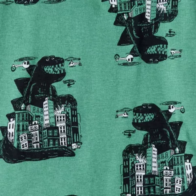 Carter's Boys Round Neck Long Sleeve 4-pc. Pajama Sets