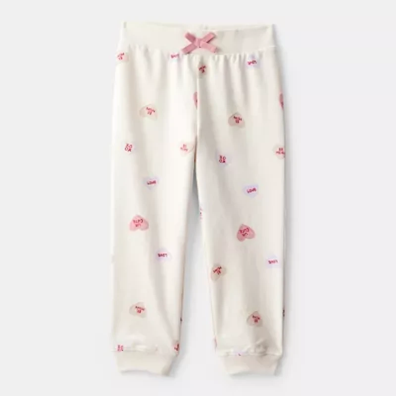 Carter's Conversation Heart Toddler Girls 2-pc. Pant Set