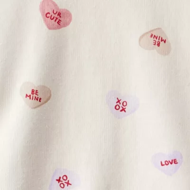 Carter's Conversation Heart Toddler Girls 2-pc. Pant Set