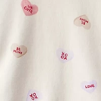 Carter's Conversation Heart Toddler Girls 2-pc. Pant Set