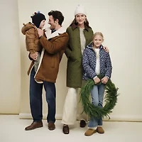 Dockers Mens Faux Shearling Midweight Coat