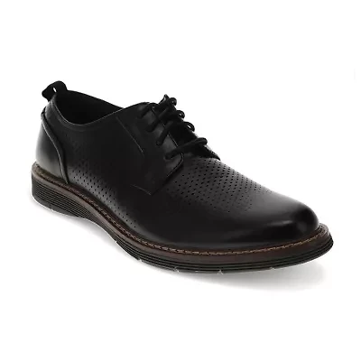 Dockers Ezra Mens Round Closed Toe Oxford Shoes