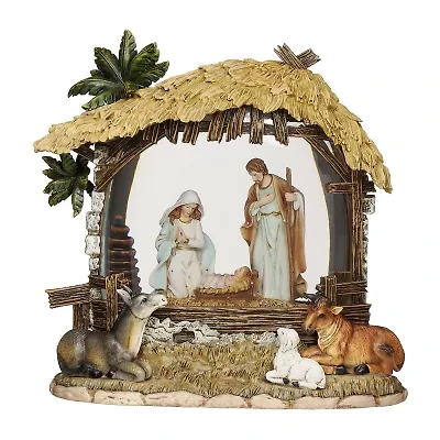 Roman Christmas Tabletop Decor