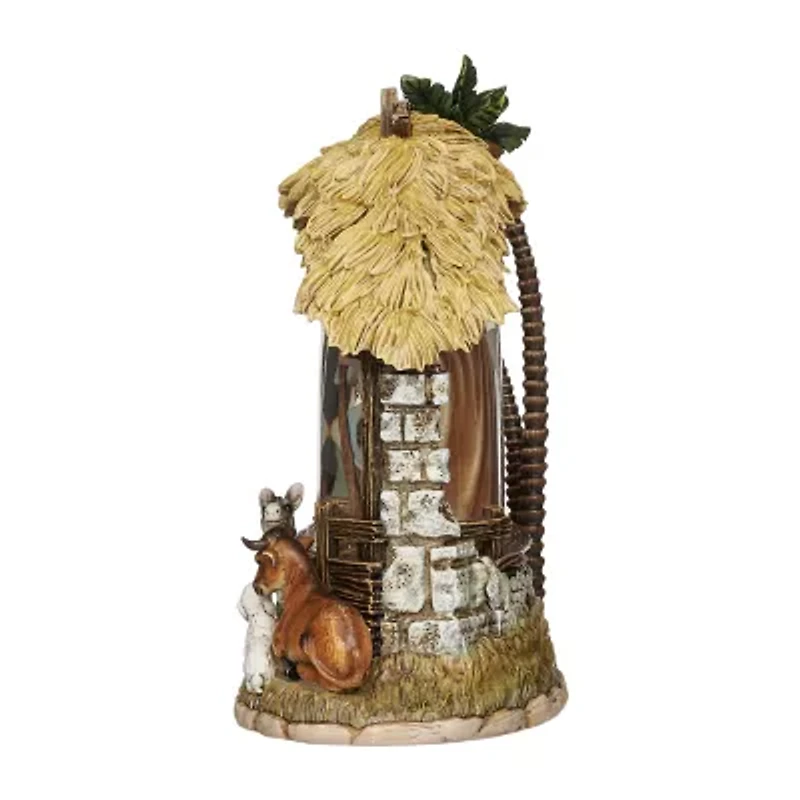 Roman Christmas Tabletop Decor