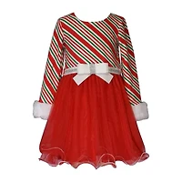 Bonnie Jean Baby Girls Long Sleeve Tutu Dress
