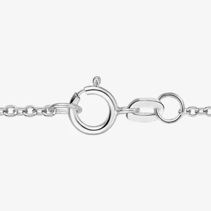 (I-J/I2-I3) Womens 1/10 CT. T.W. Natural Diamond and Gemstone 10K Gold Pear 18 Inch Pendant Necklace