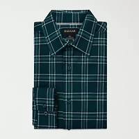 Haggar Performance Mens Long Sleeve Slim Fit Button-Down Shirt