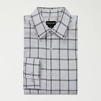 Haggar Performance Mens Long Sleeve Slim Fit Button-Down Shirt
