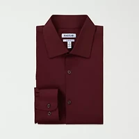 Haggar Smart Wash Mens Slim Fit Easy Care Long Sleeve Dress Shirt