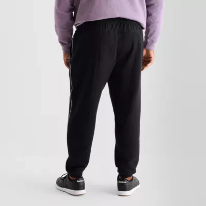 Shaquille O'Neal XLG Double Knit Pique Mens Drawstring Waist Classic Fit Big and Tall Active Jogger Pant