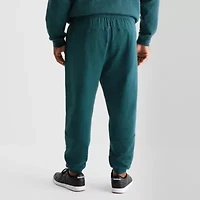 Shaquille O'Neal XLG™ Double Knit Pique Mens Drawstring Waist Cuffed Mid Rise Classic Fit Big and Tall Active Jogger Pant