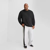 Shaquille O'Neal XLG Double Knit Mens Round Neck Long Sleeve Big and Tall Sweatshirt
