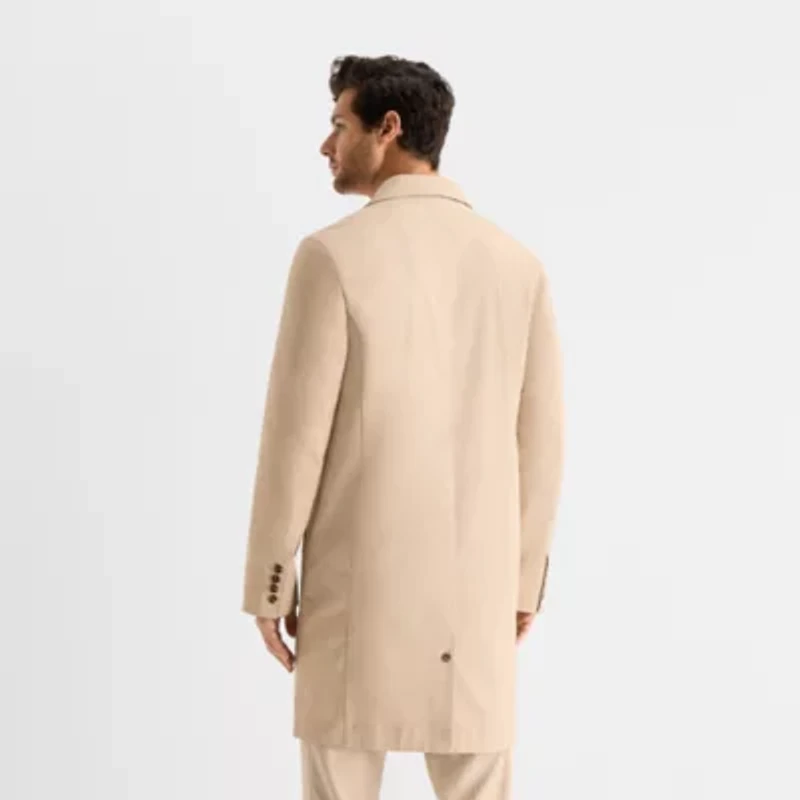 J. Ferrar Mens Midweight Trench Coat