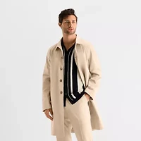J. Ferrar Mens Midweight Trench Coat