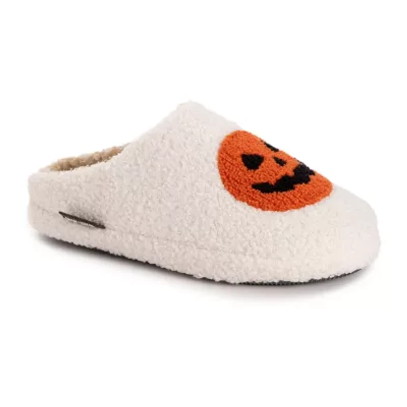 Muk Luks Halloween Slipper Womens Memory Foam Slip-On Slippers