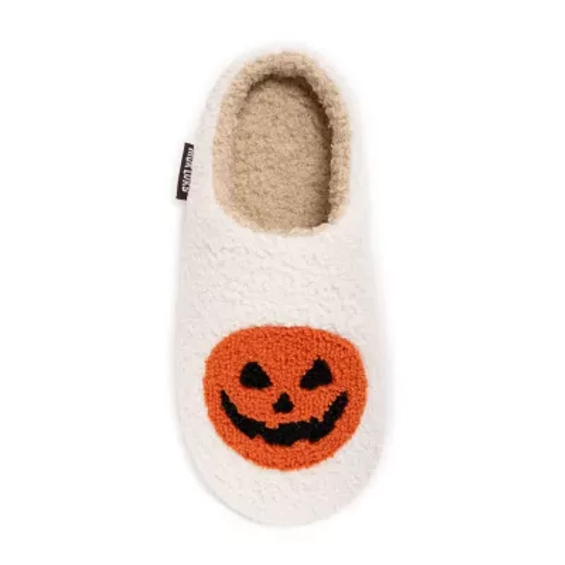 Muk Luks Halloween Slipper Womens Memory Foam Slip-On Slippers