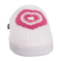 Muk Luks Heart Slipper Womens Memory Foam Slip-On Slippers