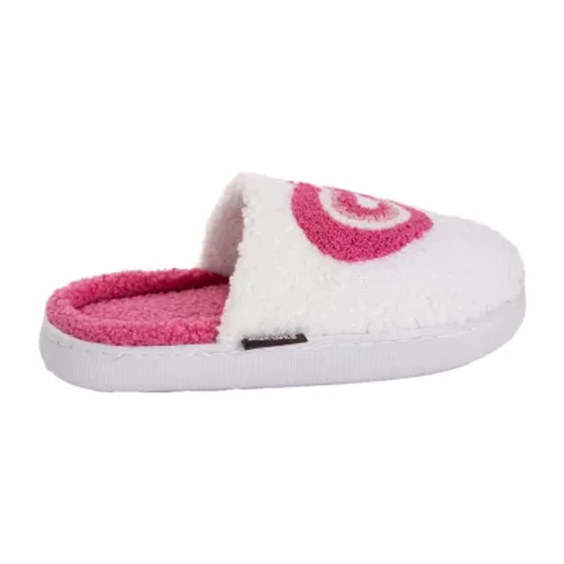 Muk Luks Heart Slipper Womens Memory Foam Slip-On Slippers