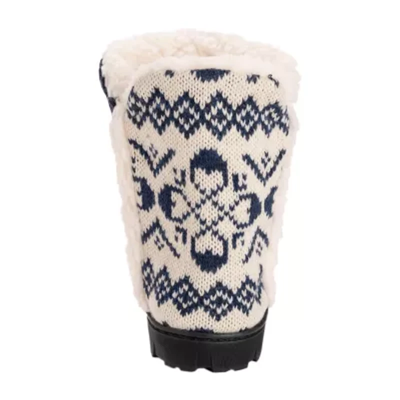 Muk Luks Cheyenne Slipper Womens Memory Foam Slip-On Slippers