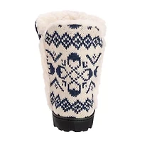 Muk Luks Cheyenne Slipper Womens Memory Foam Slip-On Slippers