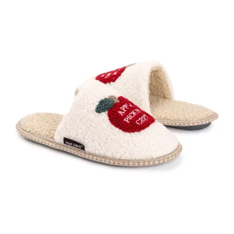 Muk Luks Cowgirl Slipper Womens Memory Foam Slip-On Slippers