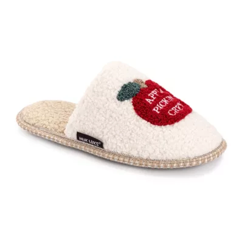 Muk Luks Cowgirl Slipper Womens Memory Foam Slip-On Slippers