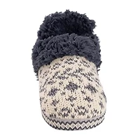 Muk Luks Magdalena Slipper Womens Memory Foam Slip-On Slippers