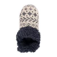 Muk Luks Magdalena Slipper Womens Memory Foam Slip-On Slippers