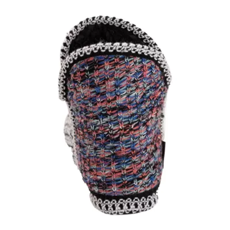 Muk Luks Amira Slipper Womens Memory Foam Slip-On Slippers