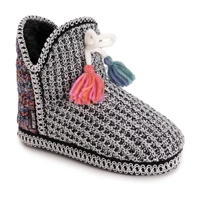 Muk Luks Amira Slipper Womens Memory Foam Slip-On Slippers