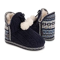 Muk Luks Amira Slipper Womens Memory Foam Slip-On Slippers