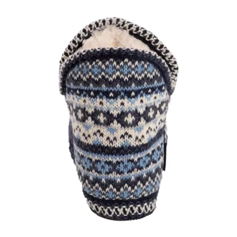 Muk Luks Amira Slipper Womens Memory Foam Slip-On Slippers