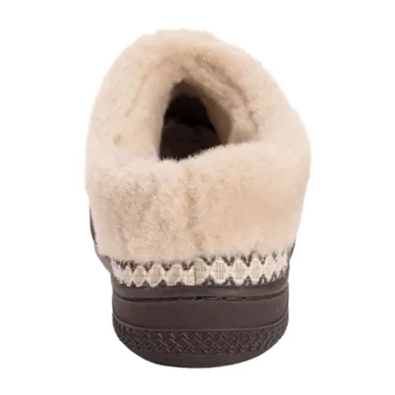 Muk Luks Neira Slipper Womens Memory Foam Slip-On Slippers