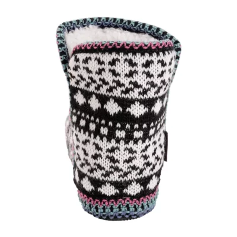 Muk Luks Leigh Slipper Womens Memory Foam Slip-On Slippers